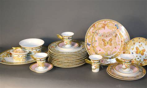 fake versace dinner set|versace dinner set price.